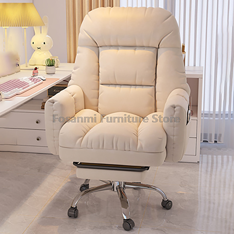 Office Tech Chair - كرسي مكتب دوار واسع مريح مع