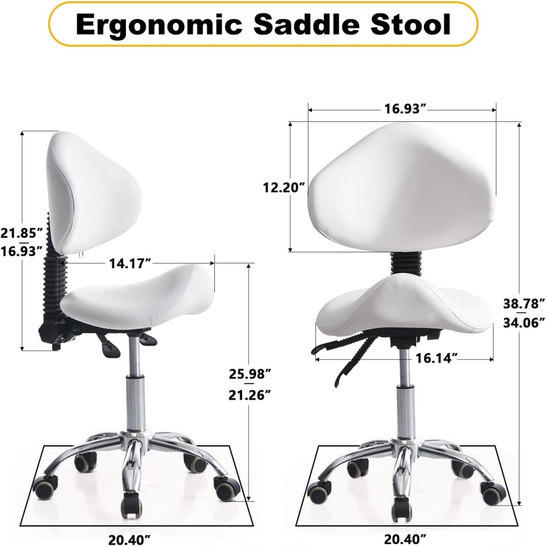 سرج البراز كرسي المتداول مع ال - مراجعة Office Tech Chair وسعره