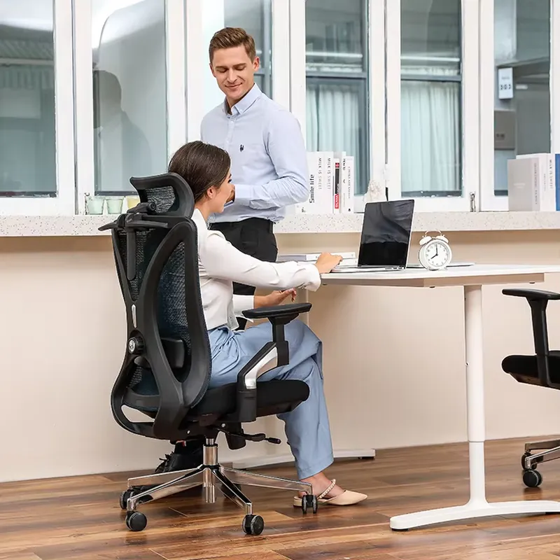 كرسي مكتب عصري متين وعالي التق - مراجعة Office Tech Chair وسعره
