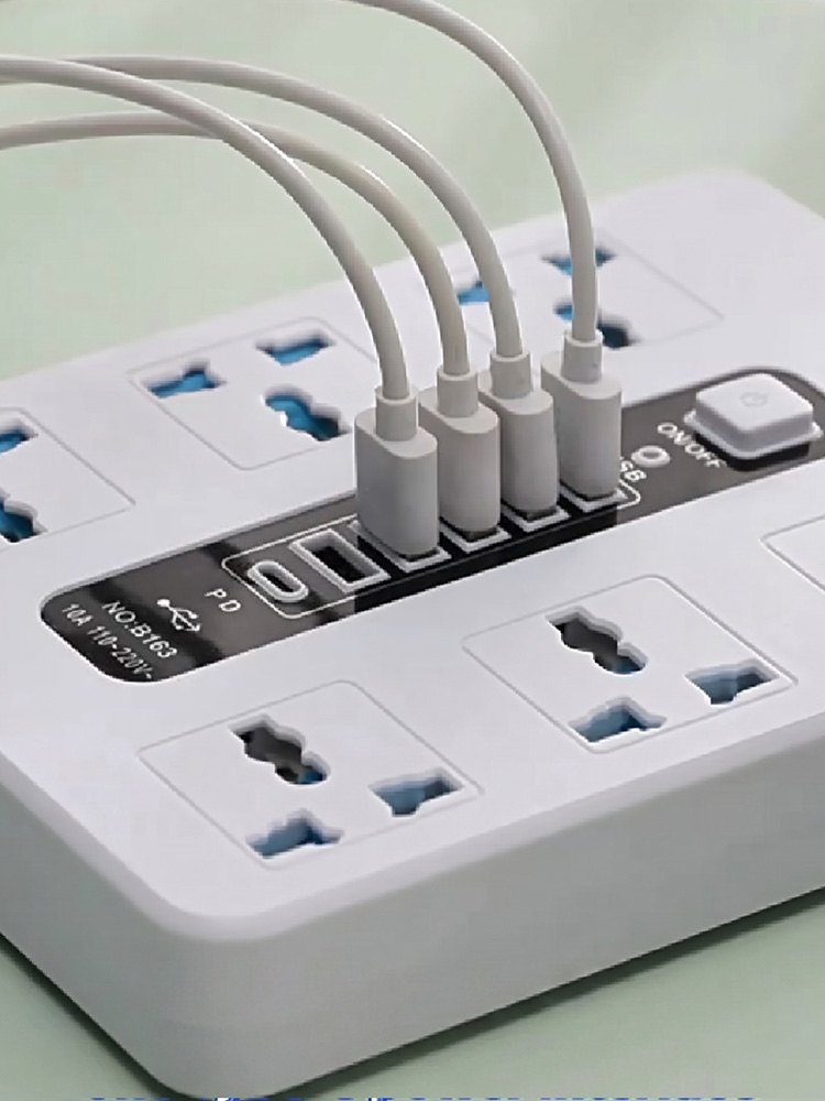 شريط طاقة مكتبي 12 في 1 مع حما - مراجعة Office Tech Set Up وسعره