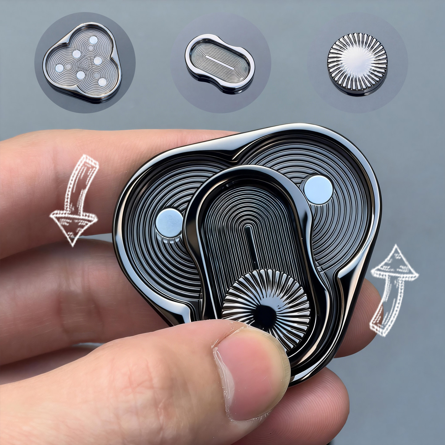 منزلق مغناطيسي مثلث الشكل مع خ - مراجعة Cool Office Tech Gadgets وسعره