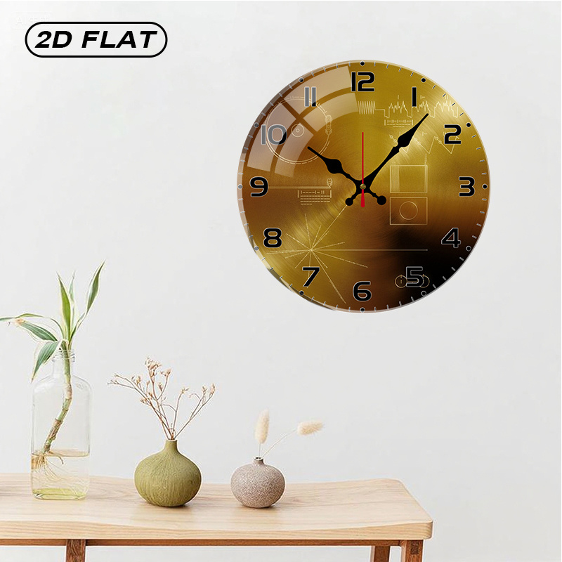 ساعة حائط أكريليك صامتة مستدير - مراجعة Office Tech Gifts وسعره