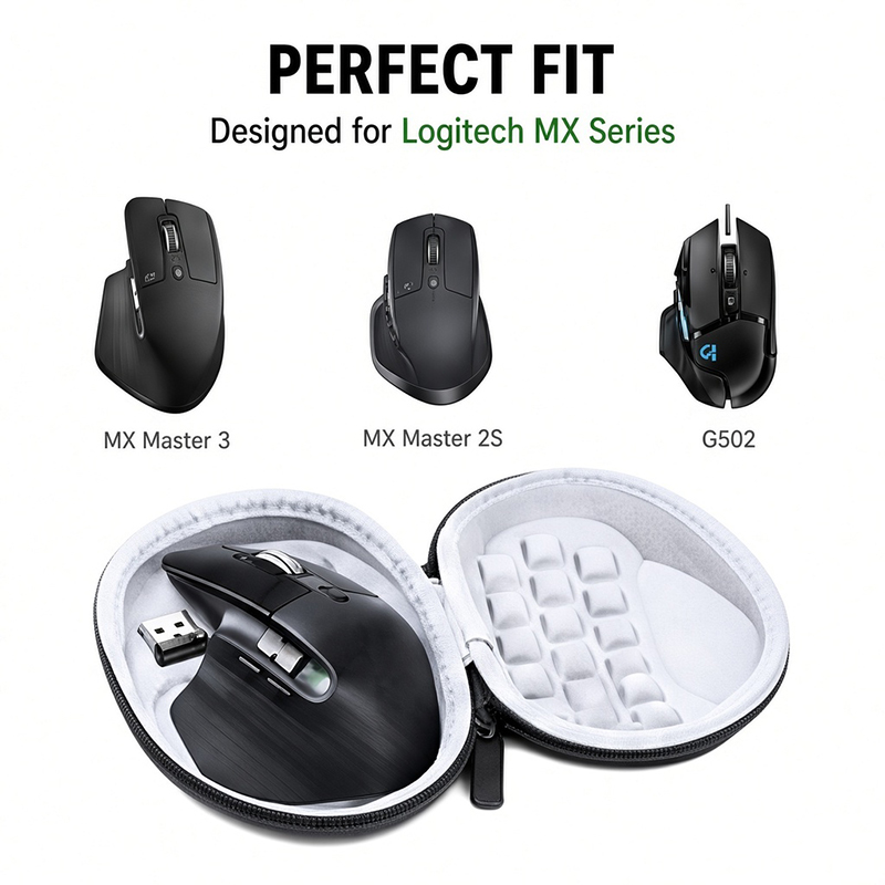 حافظة واقية صلبة مصنوعة من ماد - مراجعة Logitech Mouse G502 وسعره