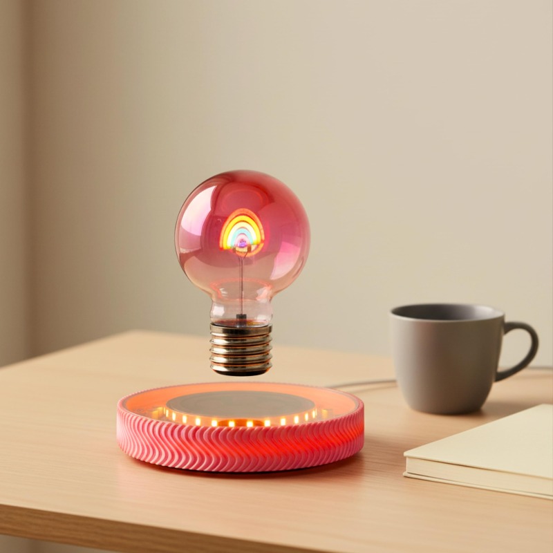 مصباح LED لاسلكي عائم للمكتب،  - مراجعة Office Tech Gifts وسعره