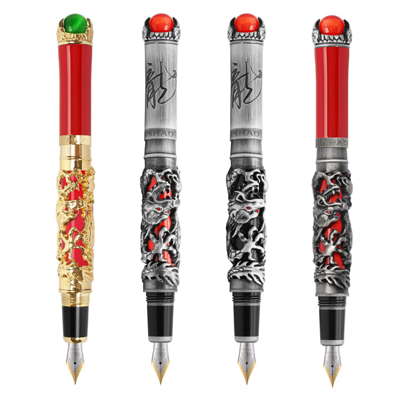 جديد Jinhao Dragon King قلم حب - مراجعة Office Tech Supply وسعره