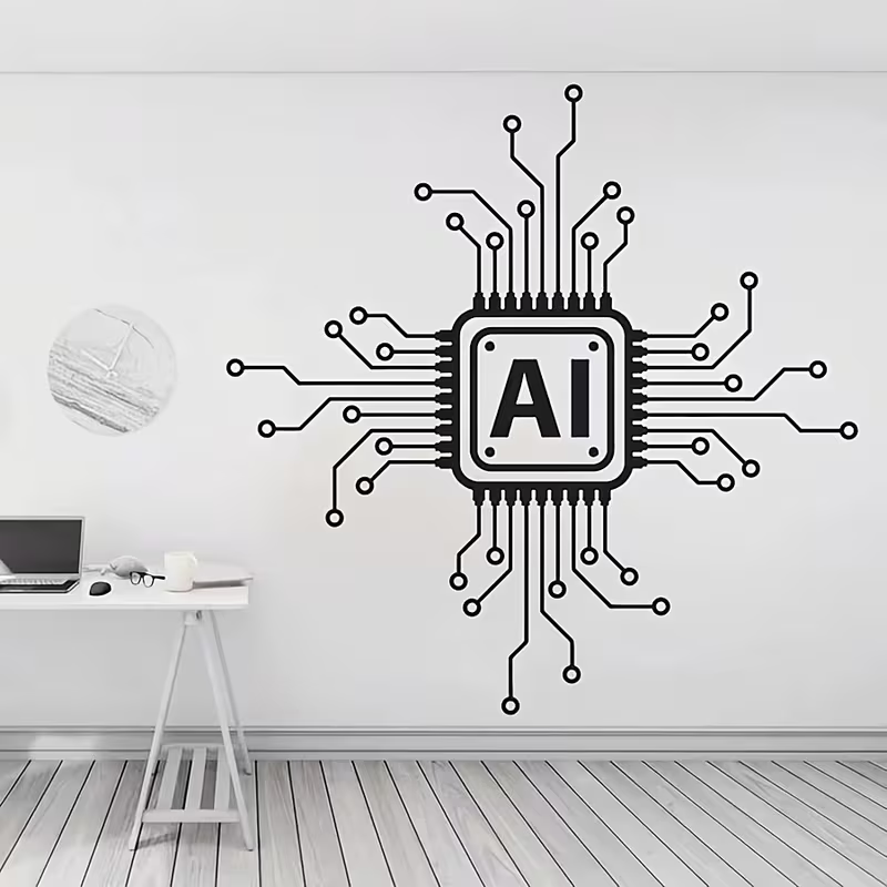 ملصق جداري من الفينيل بتصميم ل - مراجعة The Office Tech وسعره